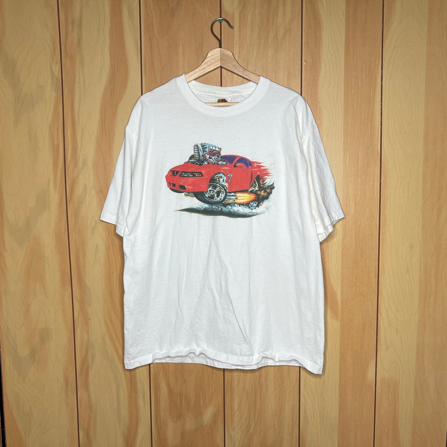 00s Ford Mustang Terminator Cartoony Shirt Size XL