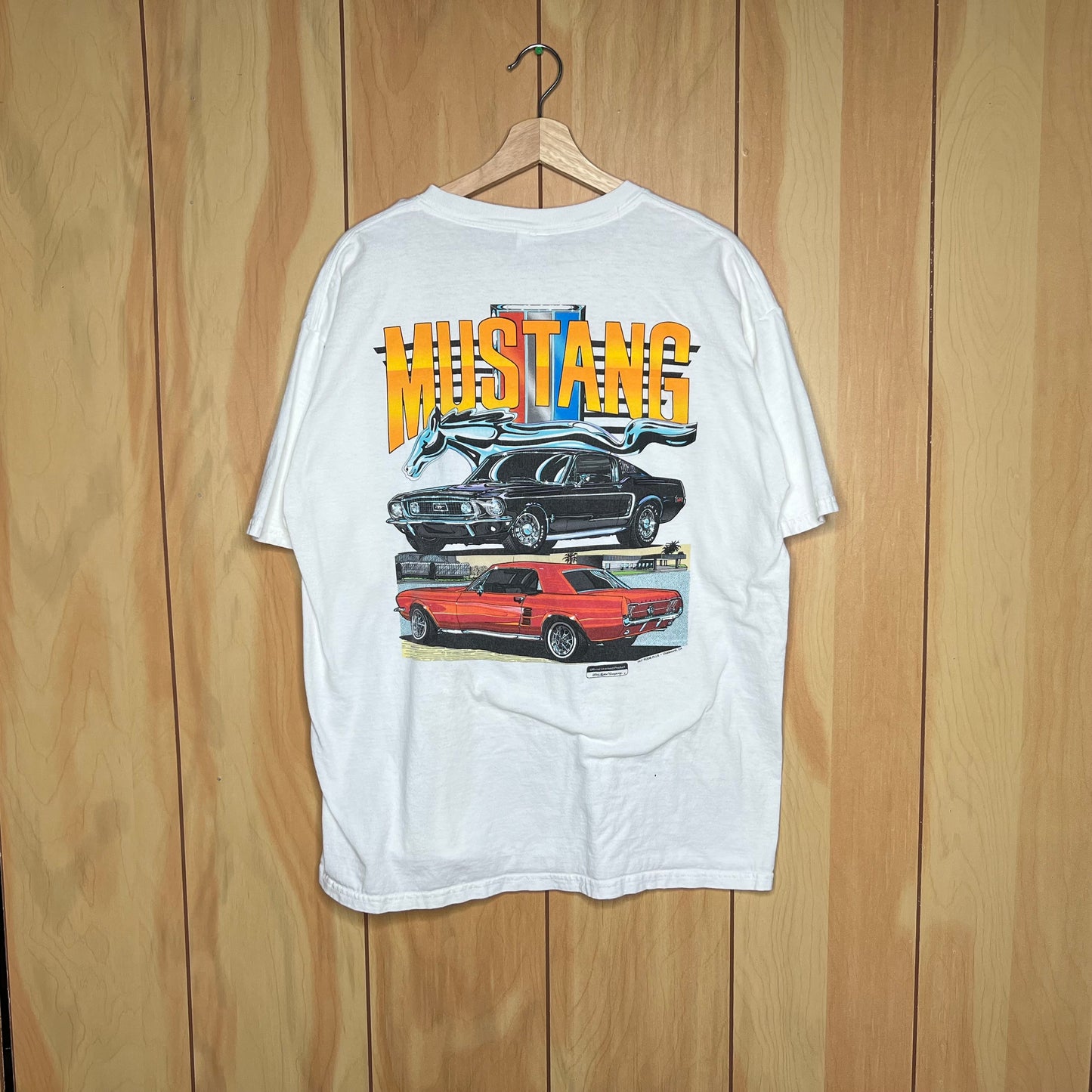 90s Classic Mustang First Gen Shirt Size XL