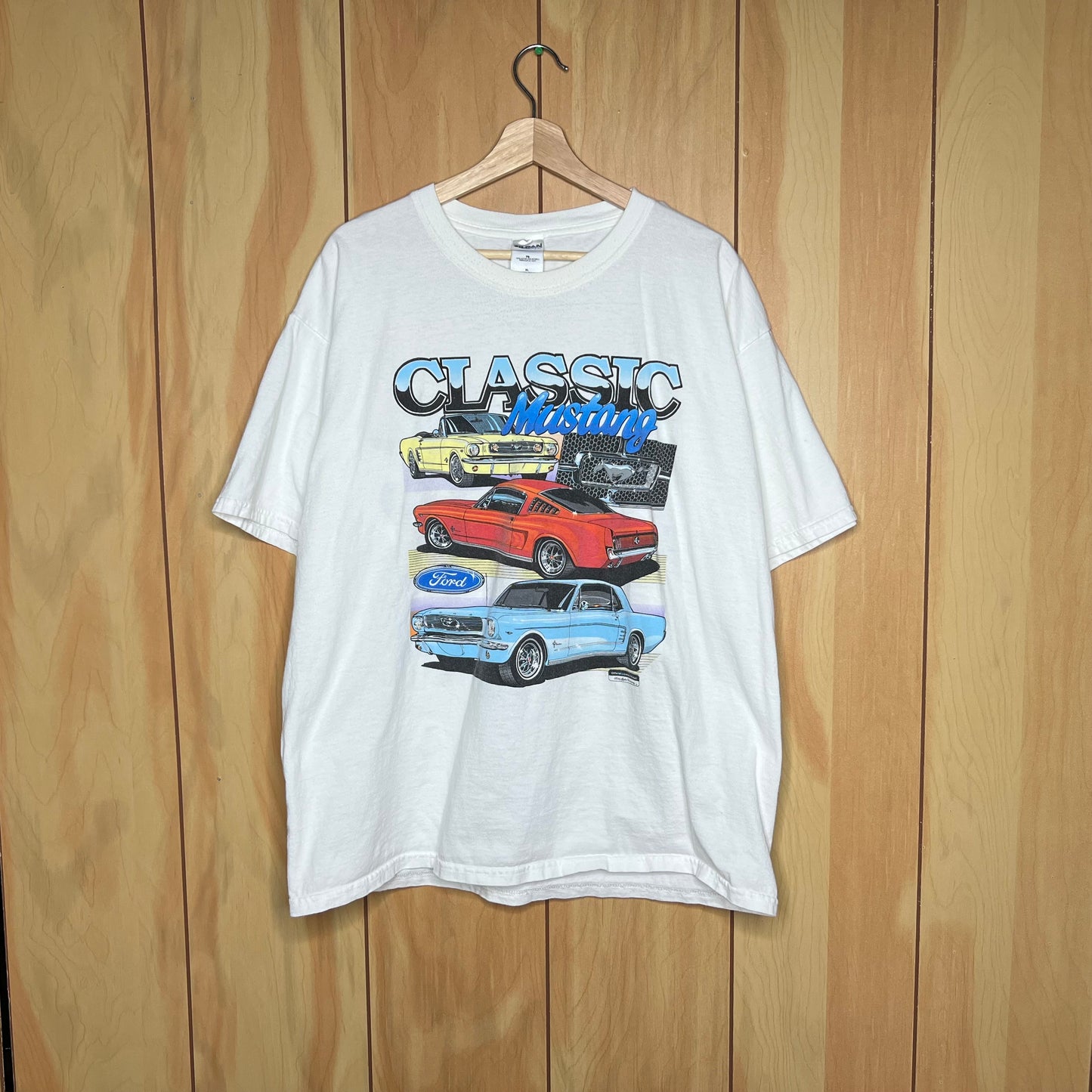 90s Classic Mustang First Gen Shirt Size XL