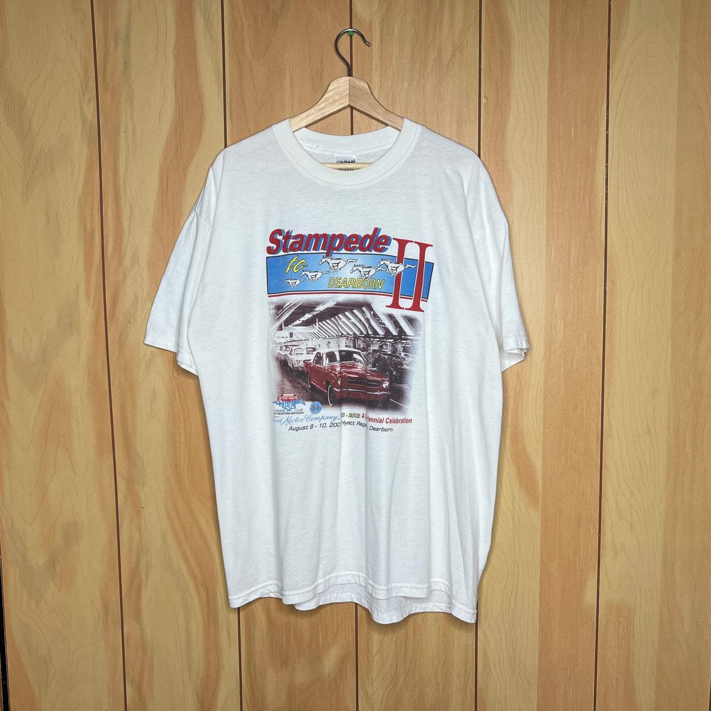 2003 Ford Stampede to Dearborn Shirt Size XL