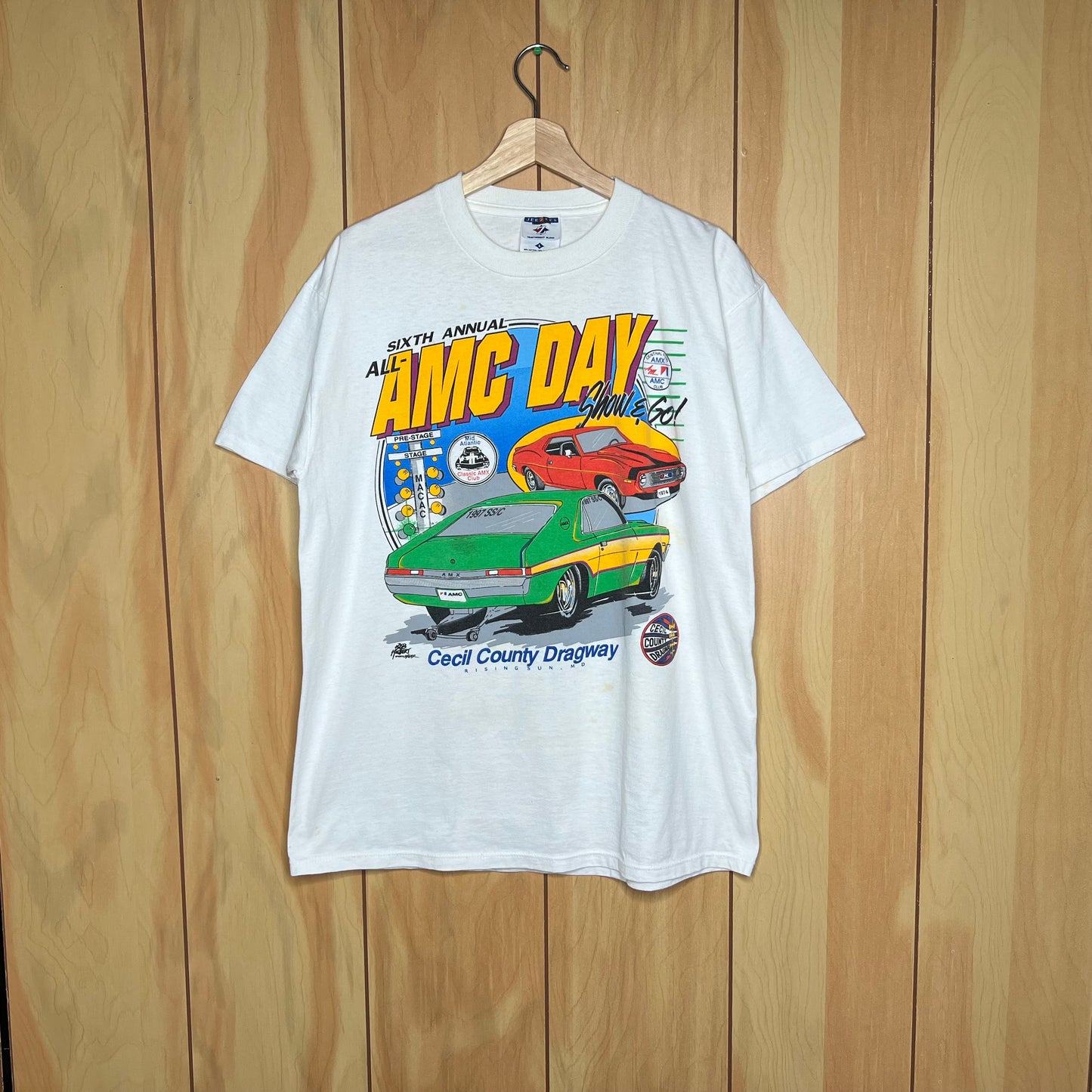 1997 AMC Day Car Show Shirt Size Large