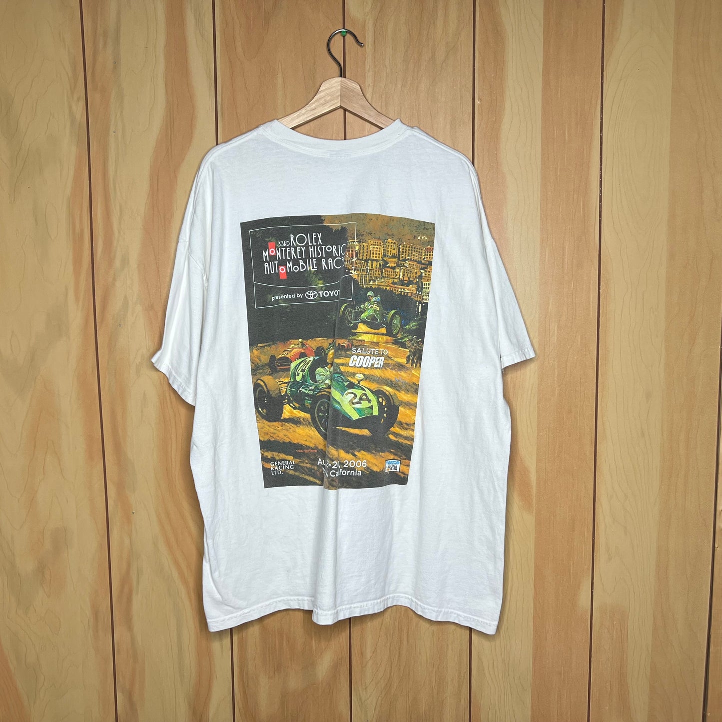 2006 Rolex Monterey Historic Races Lotus Racing Shirt Size XL