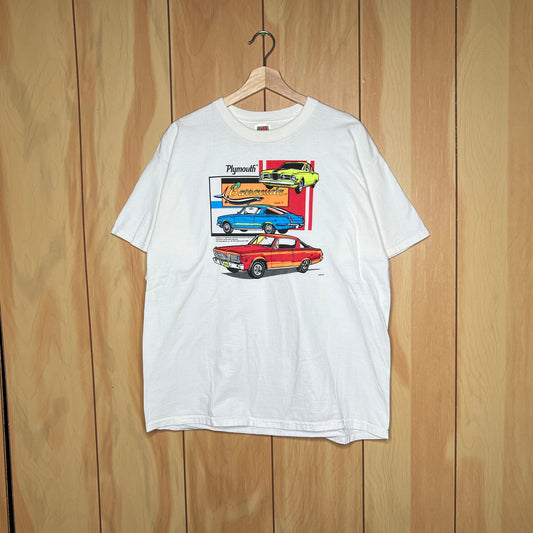 90s Plymouth Chrysler Barracuda Car Shirt Size XL