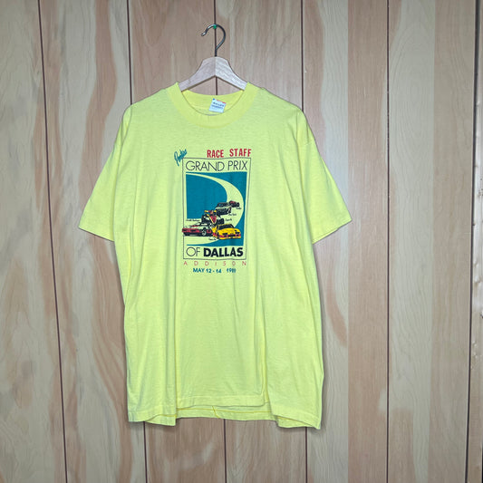 1989 Grand Prix of Dallas Race Staff Shirt Size XL