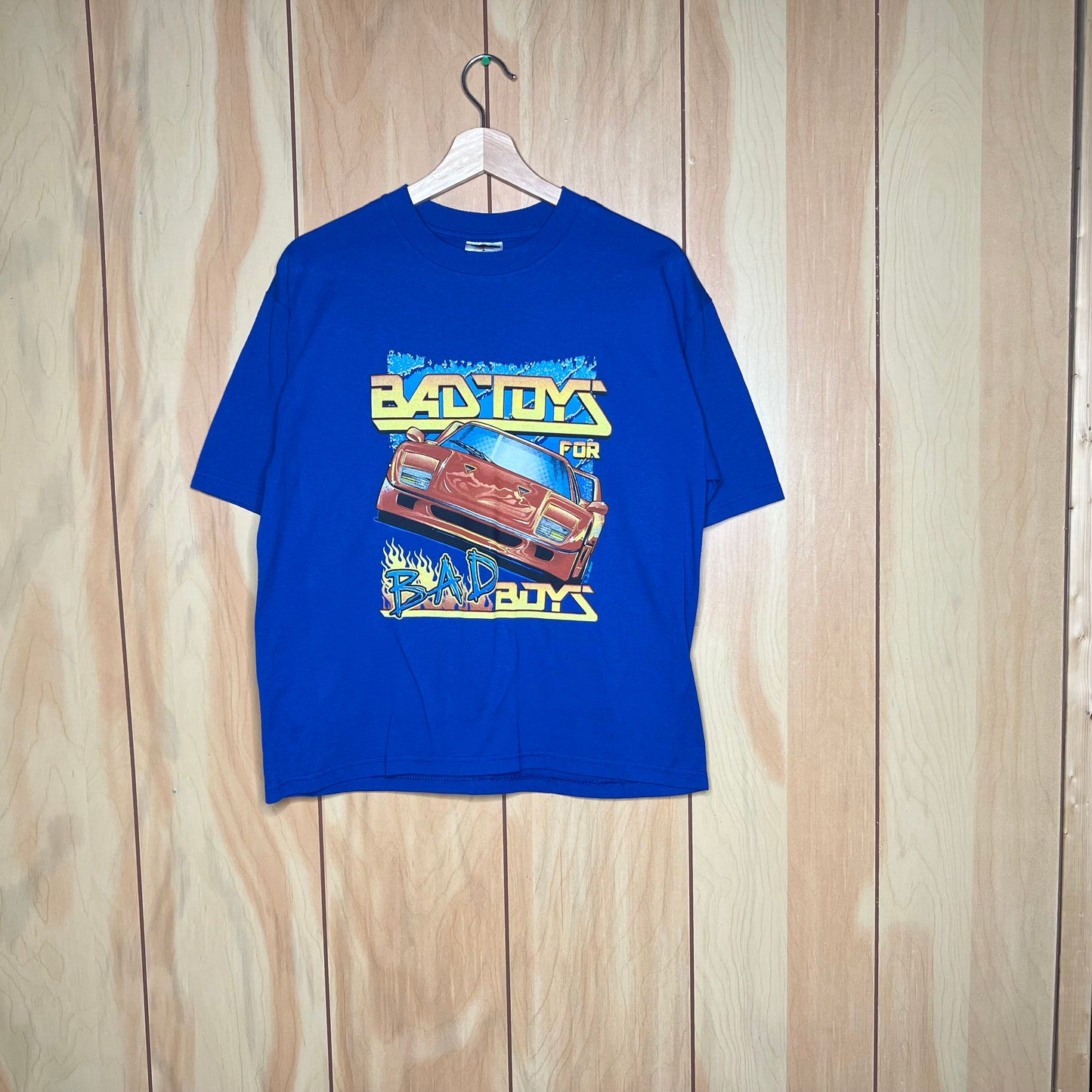 00s Ferrari F40 Bad Toys for Bad Boys Shirt Size Medium