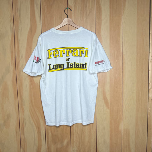 00s Ferrari of Long Island Dealer Shirt Size Large