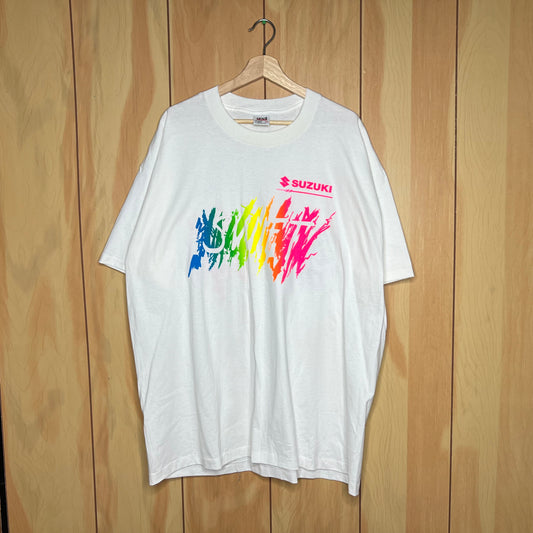 90s Suzuki Swift / Sidekick Paint Splash Promo Shirt Size XXL