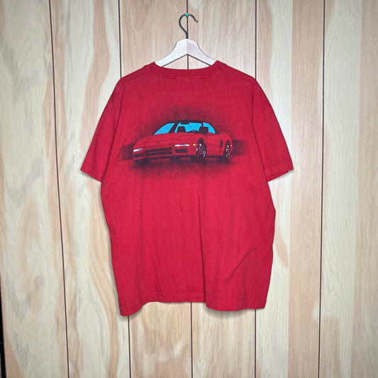 90s Honda Acura NSX Shadow Graphic Shirt Size XL