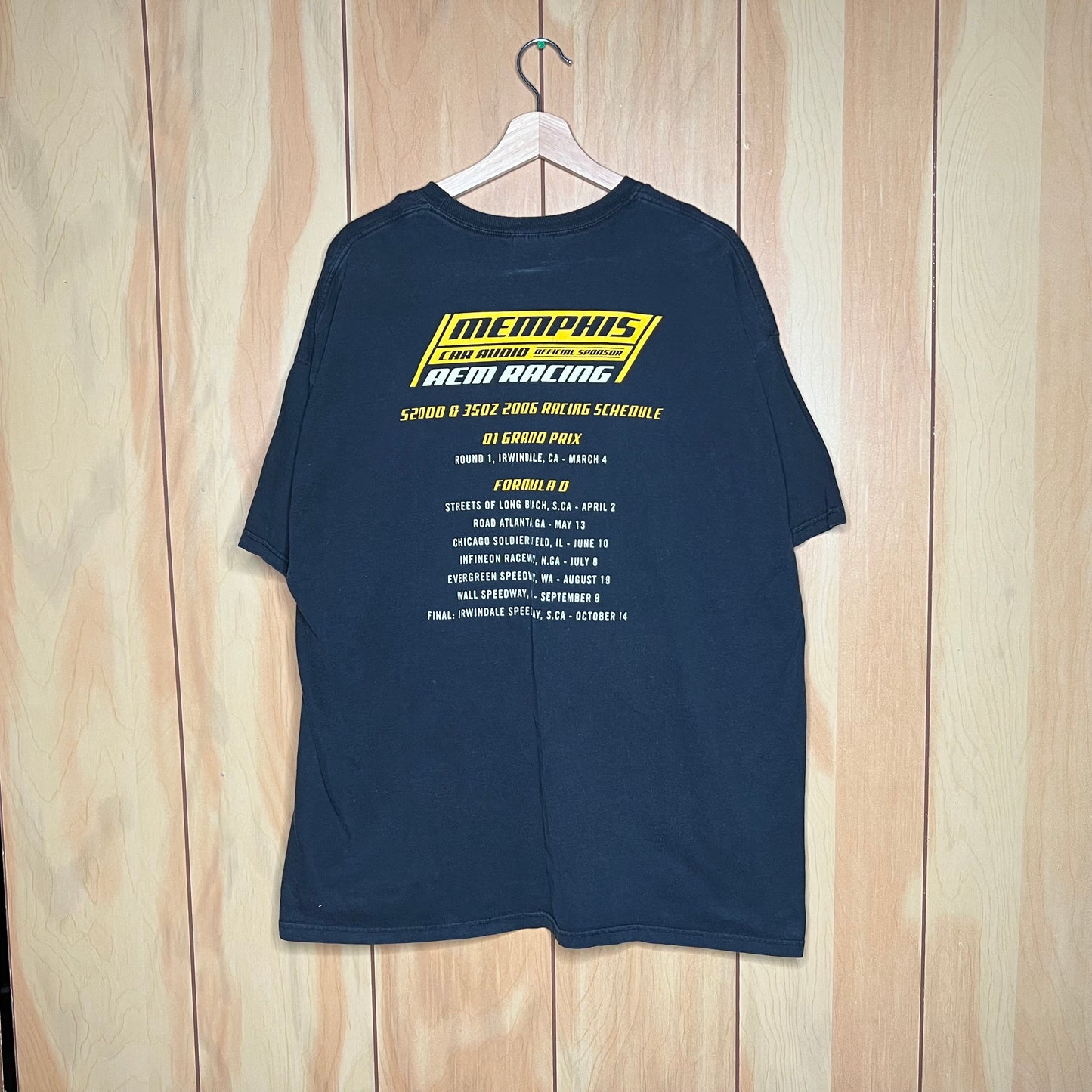 00s Honda S2000 Drift Event AEM Memphis Audio Shirt Size XXL