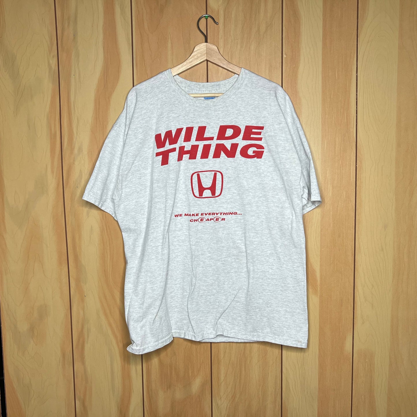 00s Wilde Honda Dealer Promo Car Shirt Size XL