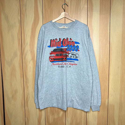 2000 BMW Car Club E46 M3 Mid Ohio Longsleeve Shirt Size XXL