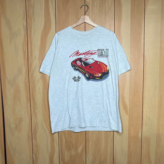 90s Ford Mustang Mach III Concept Car Shirt Size XL