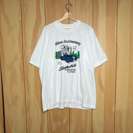 90s Chevy Chevrolet Corvette C4 ZR1 Mount Rushmore Car Shirt Size XL