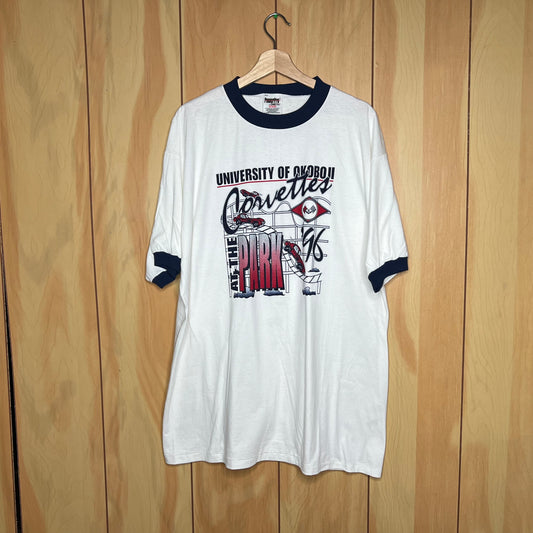1996 Corvettes at the Park Car Shirt Size XL