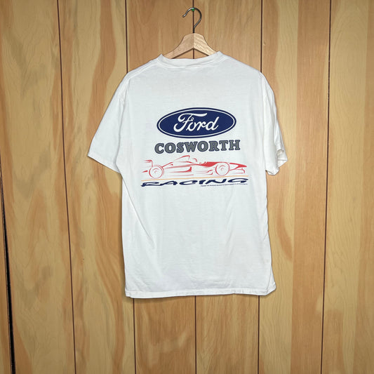 90s Ford Racing Cosworth Formula One F1 Car Shirt Size Large