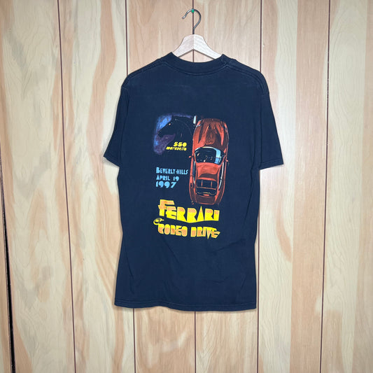 1997 Ferrari 550 Maranello Rodeo Drive Shirt Size Large