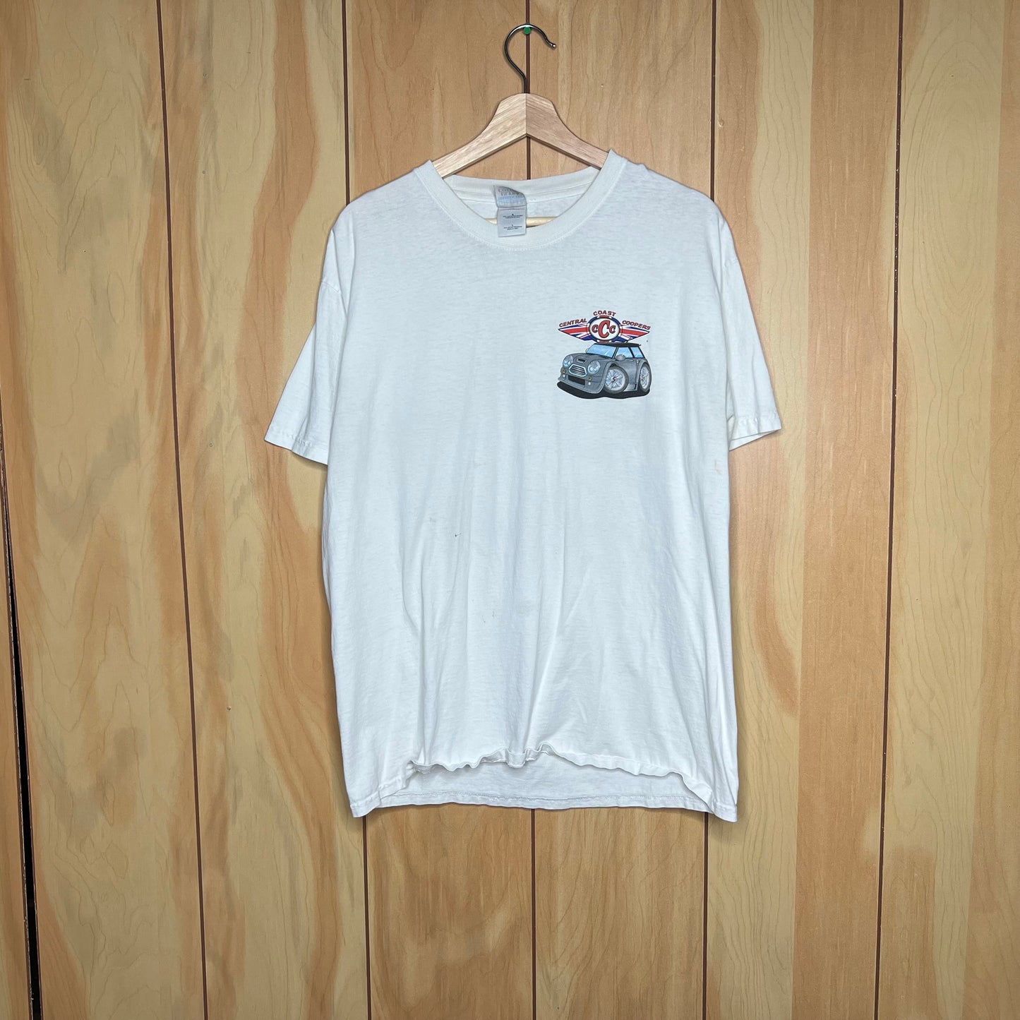 00s Mini Cooper Cartoony Quick Silver Shirt Size Large