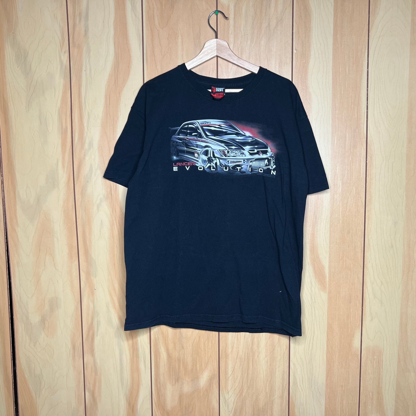00s Y2K Mitsubishi Lancer EVO 8 Shirt Size Large Autocanon