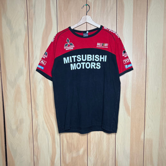 00s Mitsubishi Motors Ralliart Racing Jersey Shirt Size Large
