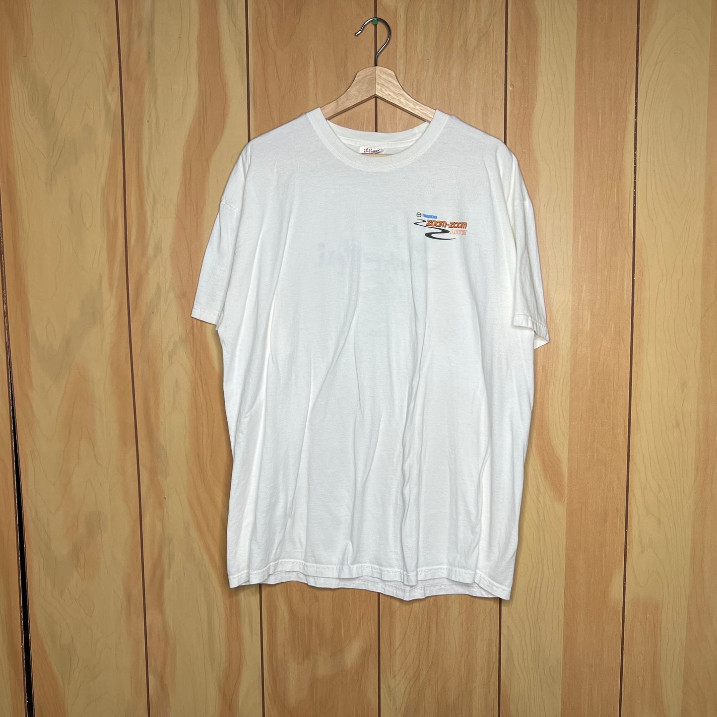 00s Mazda Miata NC Zoom Zoom Japanese Promo Shirt Size XL