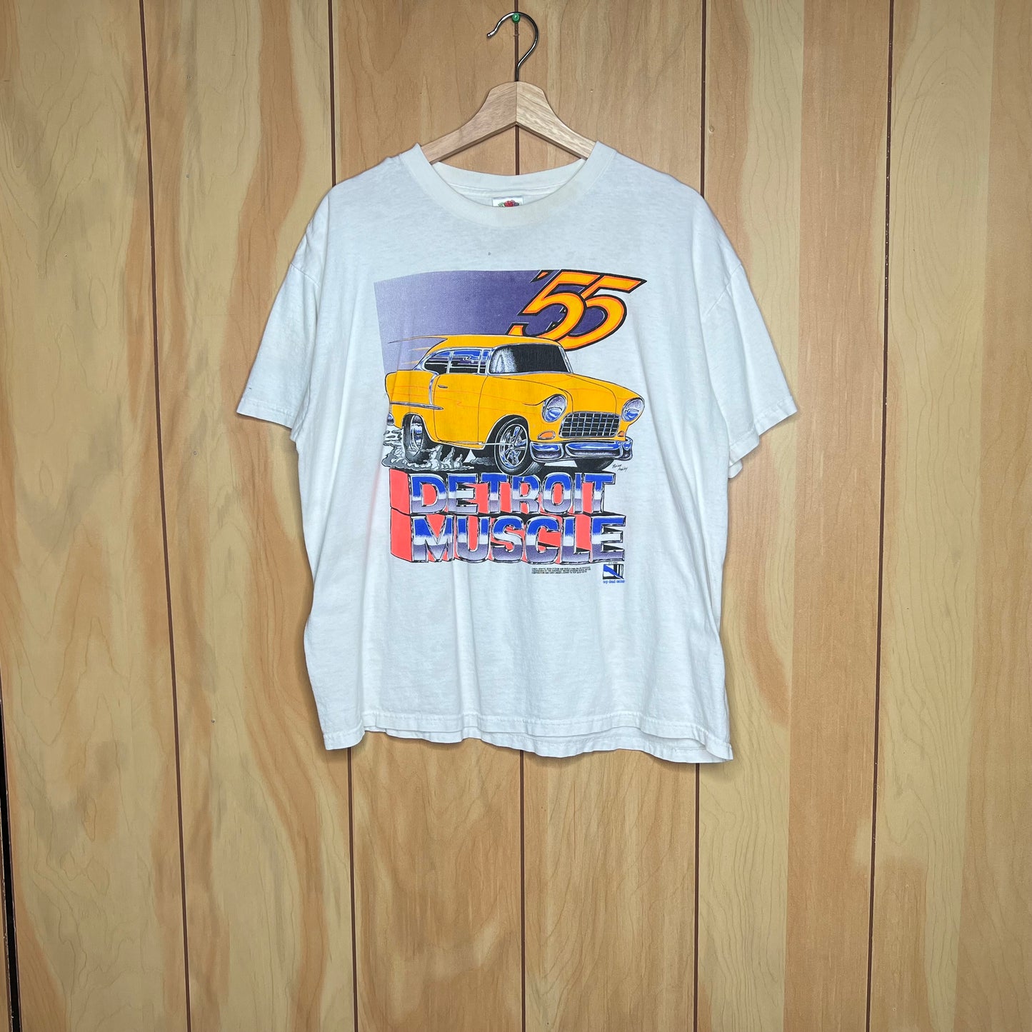 00s Chevy 55 Bel Air Detroit Muscle Shirt Size XL