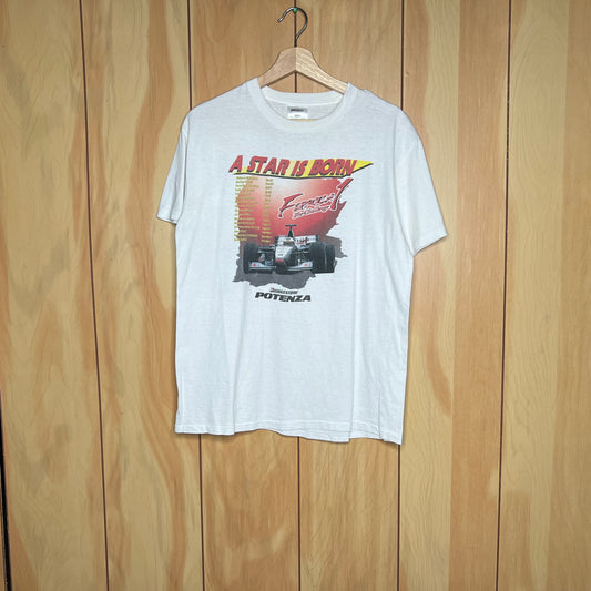 90s Mercedes Benz Formula 1 Potenza A Star is Born Shirt Size Medium