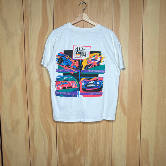 90s Leguna Seca Raceway 40th Anniversary Shirt Size Large