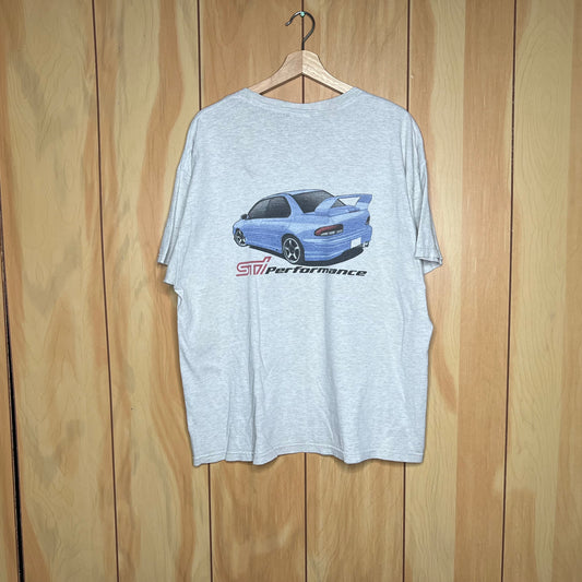 00s Subaru STI 22B Impreza Shirt Size XL