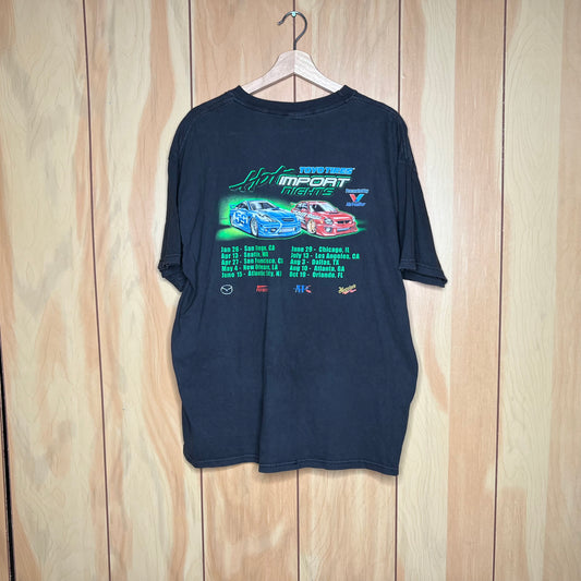 2002 Y2K Subaru Impreza Toyota Celica Import Nights Car Show Shirt Size XL