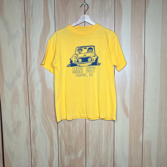 80s Austin Cooper S N.Y. Thin Shirt Size Medium