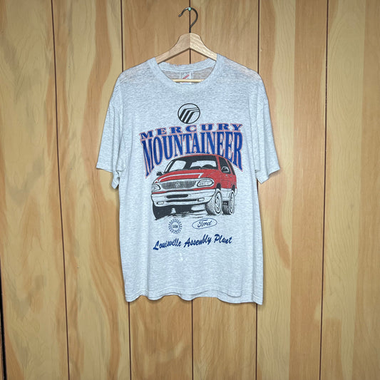 90s Mercury Mountaineer Assembly Plant Thin Shirt Size Large