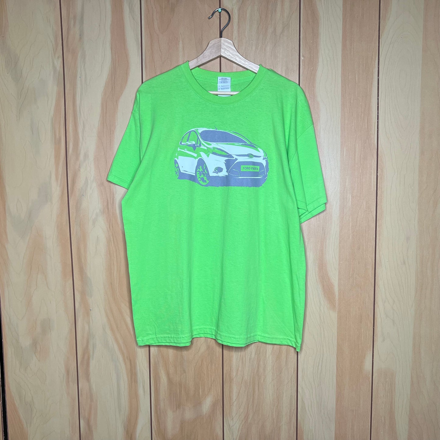 Ford Fiesta Promo Car Shirt Size Large Modern