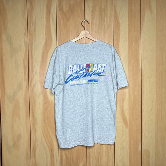 90s Ralliart Motorsports Top of the Competition Car Shirt Size XL