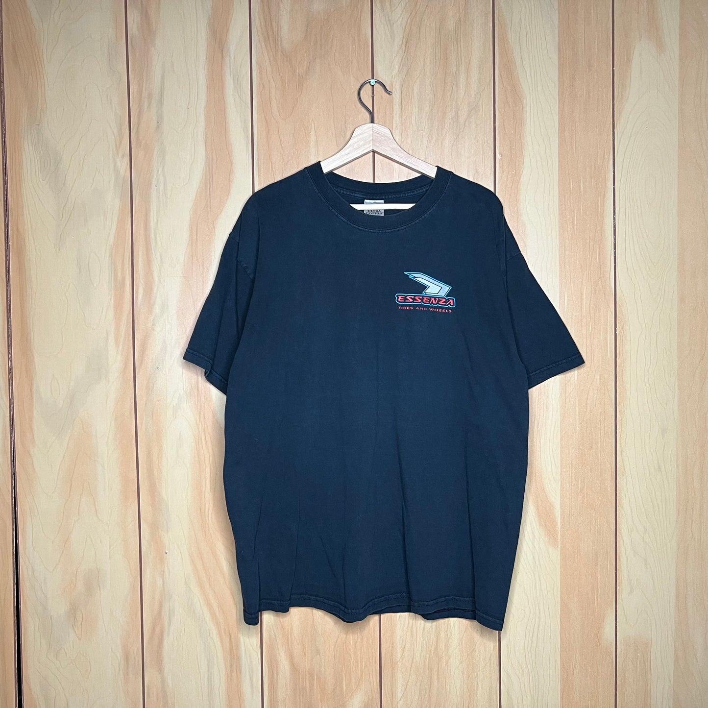 00s Essenza Tire Wheel Promo Cadillac Escalade Acura RSX Car Shirt Size XL