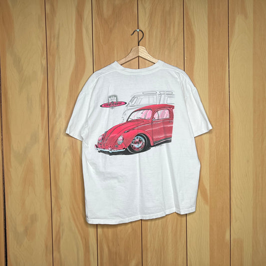 90s Volkswagen Beetle Bus Heartbeat of Germany Shirt Size XL