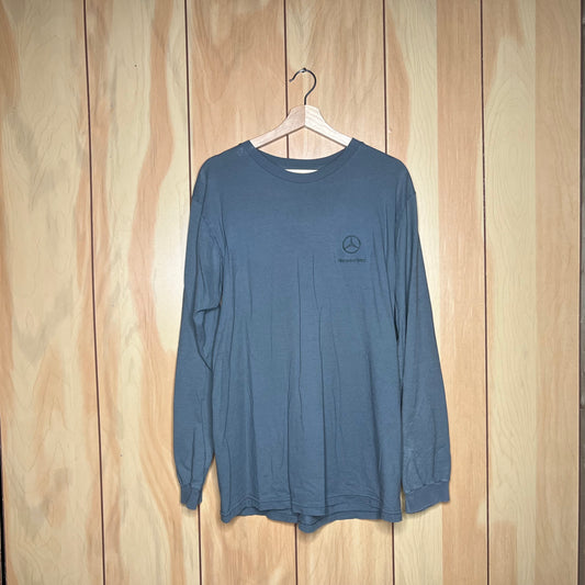 90s Mercedes Benz Long Sleeve Shirt Size L