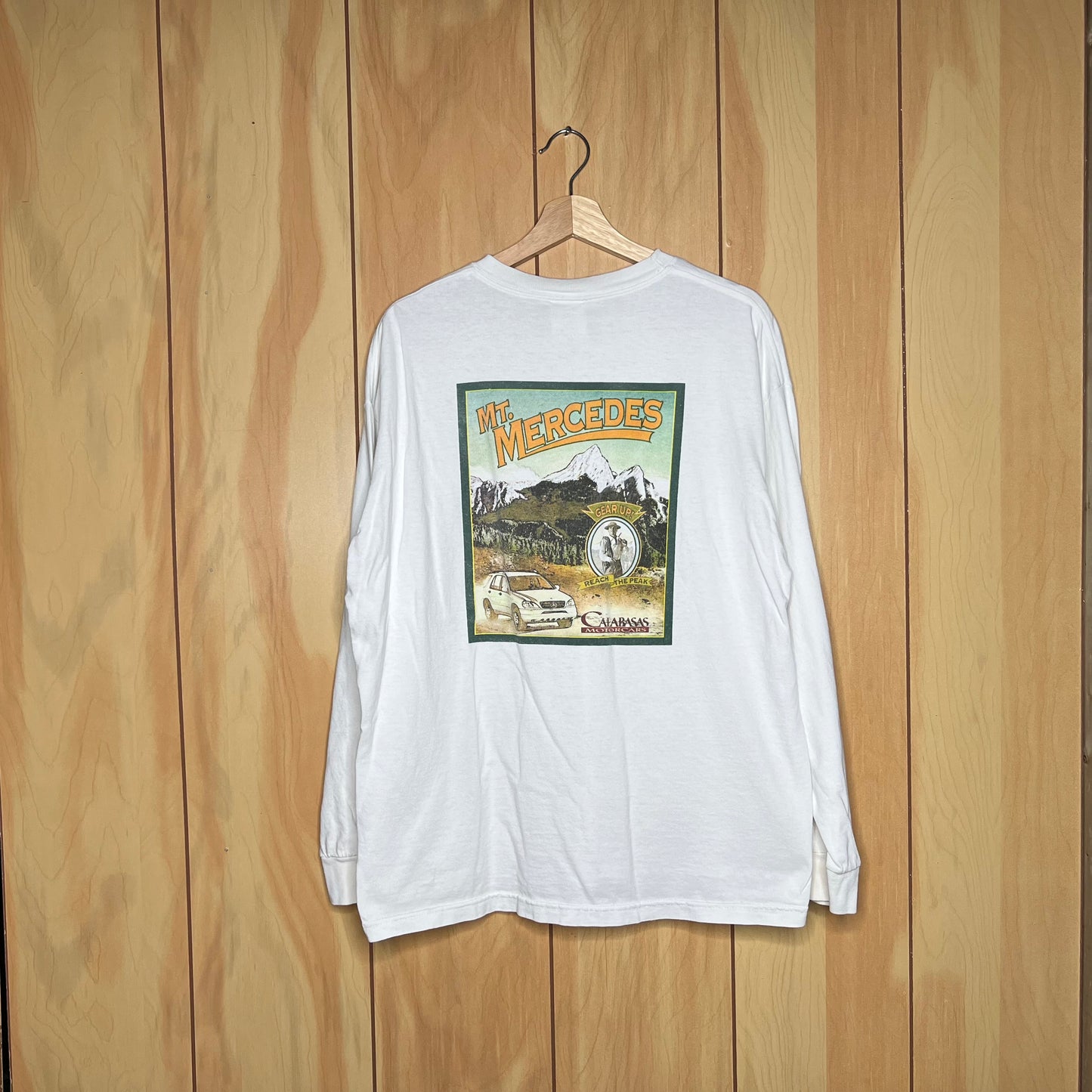 90s Mercedes Benz ML 350 Mt Mercedes Off Road SUV Shirt Size XL