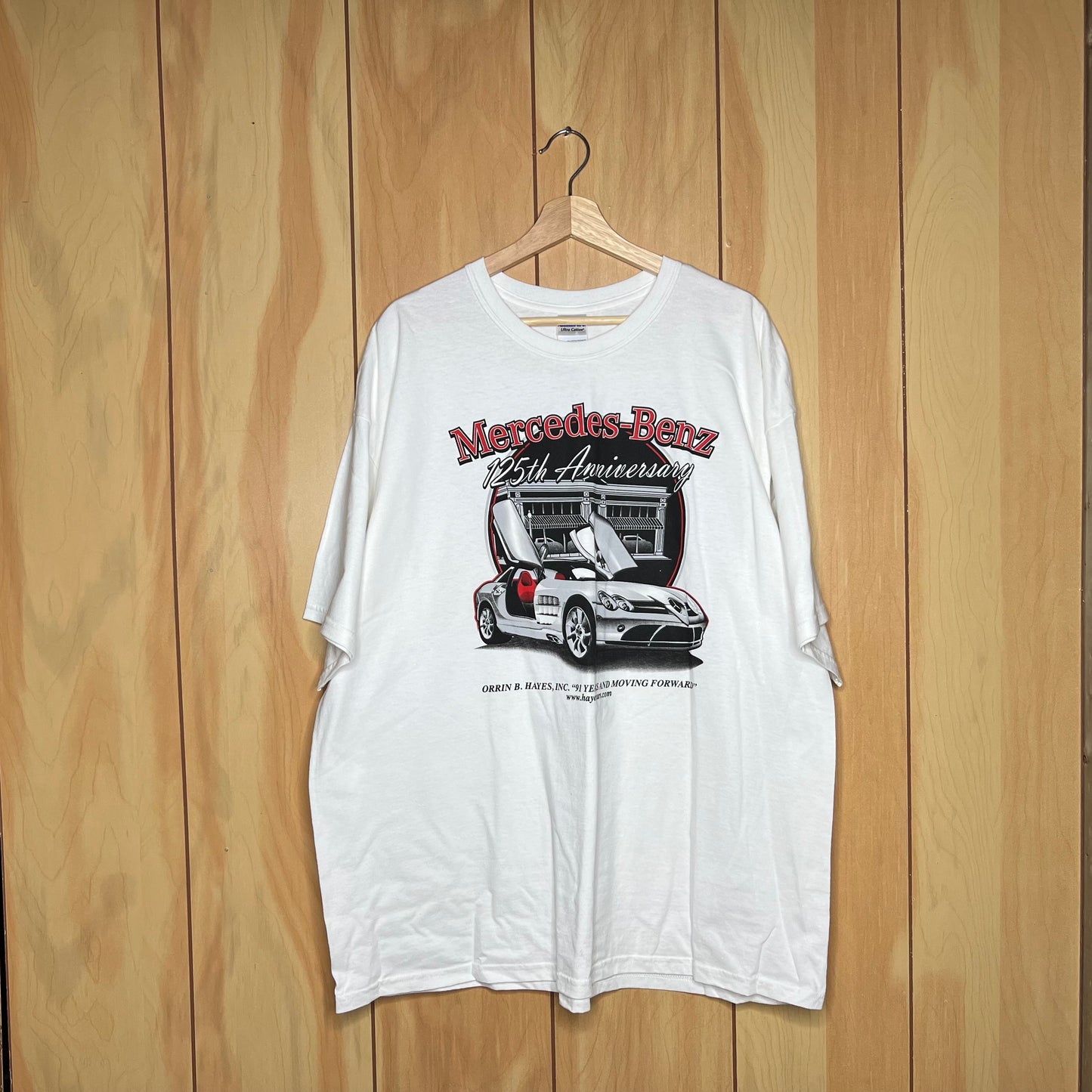 00s Mercedes Benz McLaren SLR Dealer Shirt Size XXL