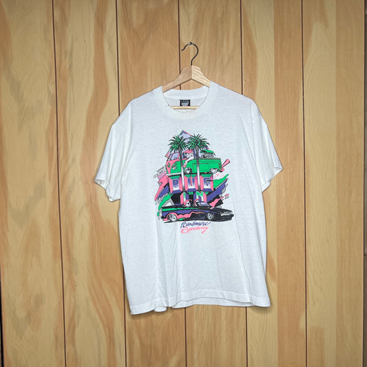 1990 Volkswagen Bug On Car Show Shirt Size XL