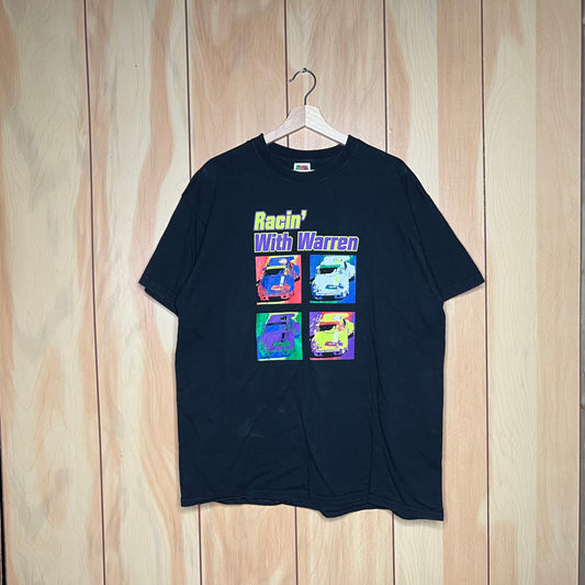 2001 Porsche 964 RS Racin With Warren Artsy Car Shirt Size XL