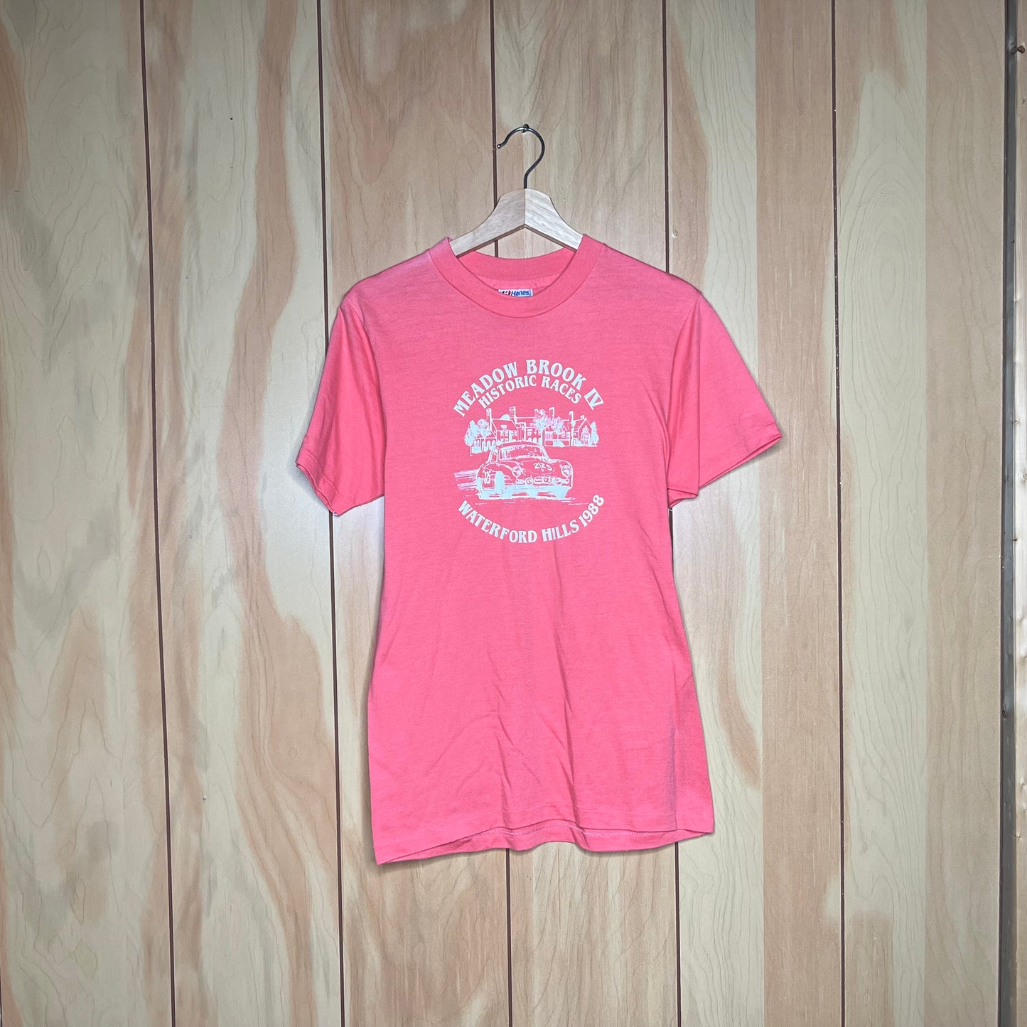 80s Porsche 356 Historic Races Waterford Hills Michigan Shirt Size Medium