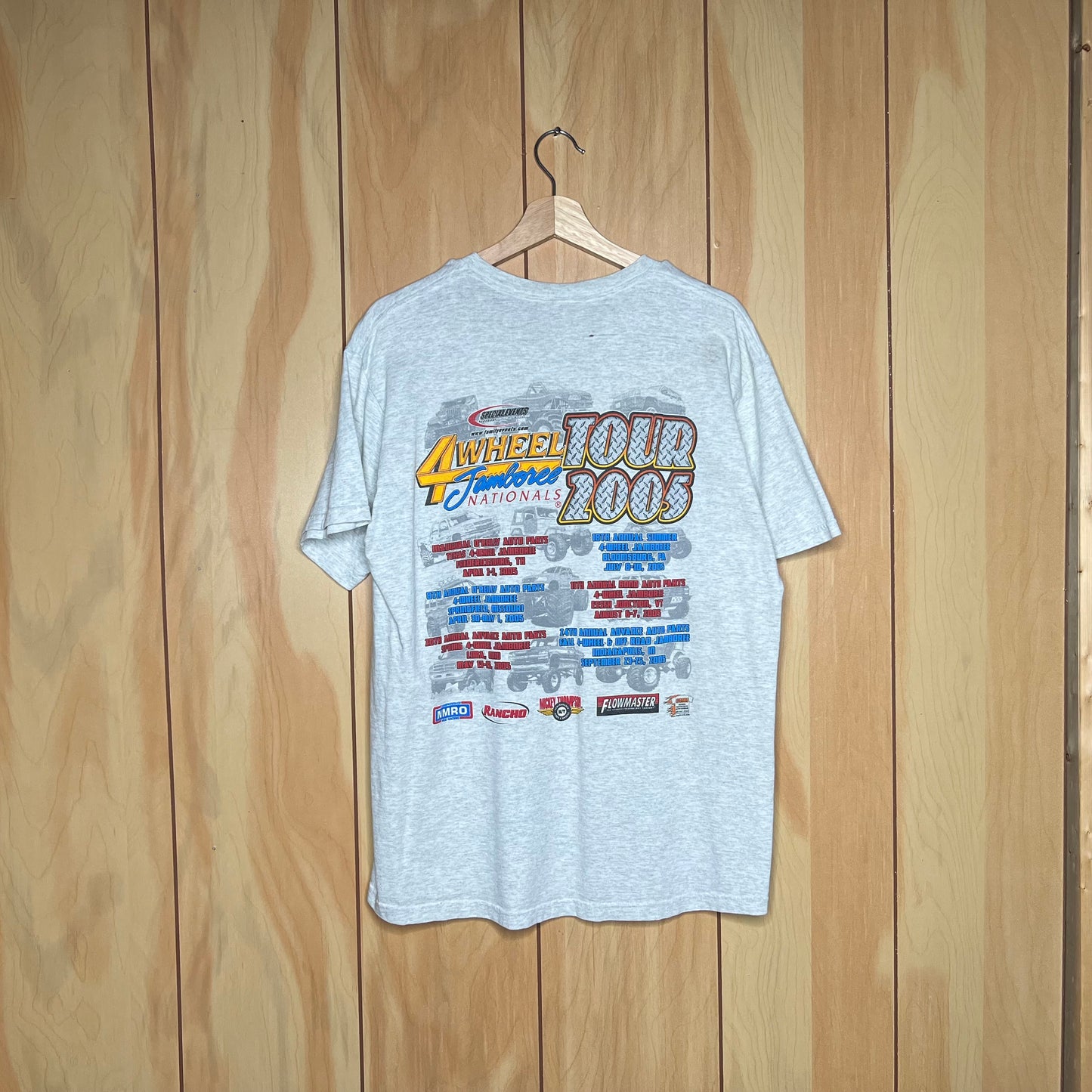 2005 Dodge Ram 4 Wheel Jamboree Nationals Truck Show Shirt Size Large