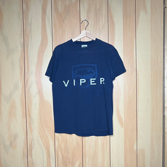90s Dodge Viper Classic Logo Spellout Car Shirt Size Medium