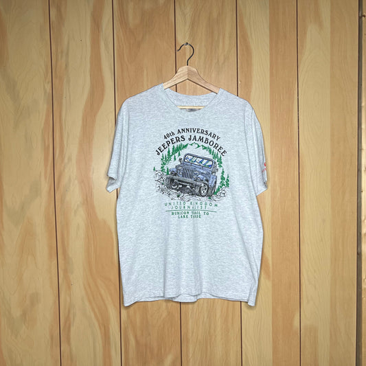 90s Jeep Wrangler Jeeper Jamboree Lake Tahoe SUV Shirt Size Large