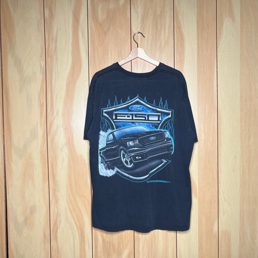 00s Ford F150 Lowered Flames Truck Shirt Size XL