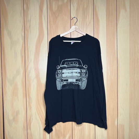 Ford Raptor Truck Employee Long Sleeve Shirt Modern Size XXL