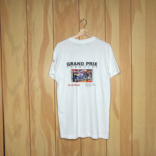 90s Canada Grand Prix Formule 1 Racing Shirt Size XL