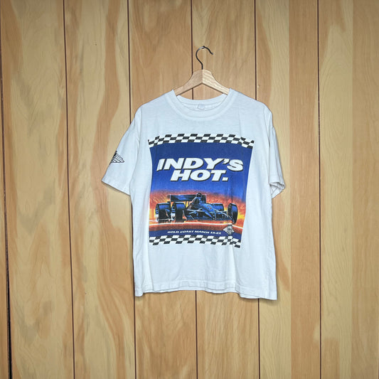 1993 Indy Car World Series Indy’s Hot Racing Shirt Size Large