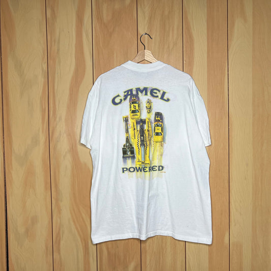 90s Camel Powered Smokin Joe’s Racing Car Shirt Size XL