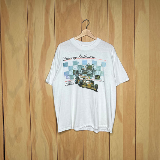 1988 Danny Sullivan Miller High Life Indy Car Racing Shirt Size Large
